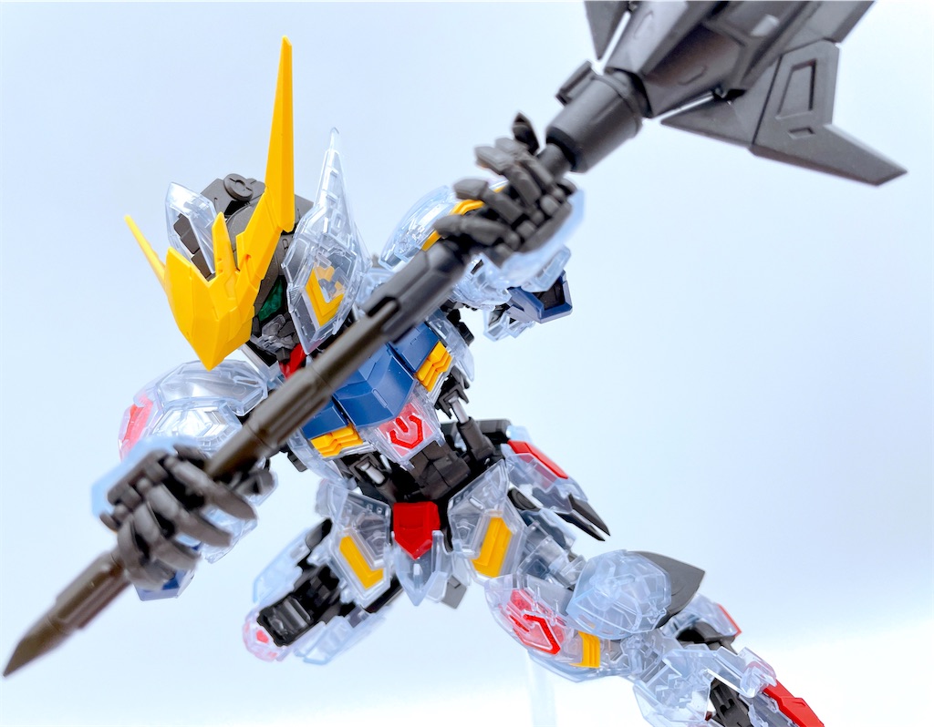 MGSD ガンダムバルバトス ソリッドクリア レビュー - ガンプラの館