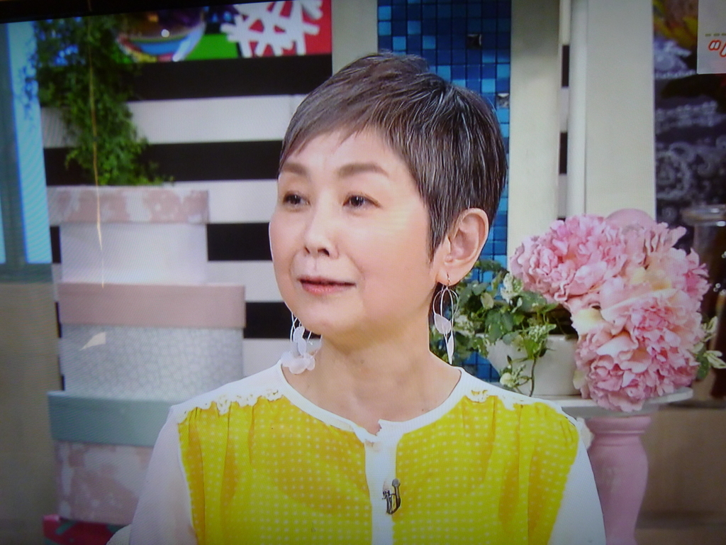 グレイヘアで輝く ｅテレ あしたも晴れ 人生レシピ を見て からもも日記