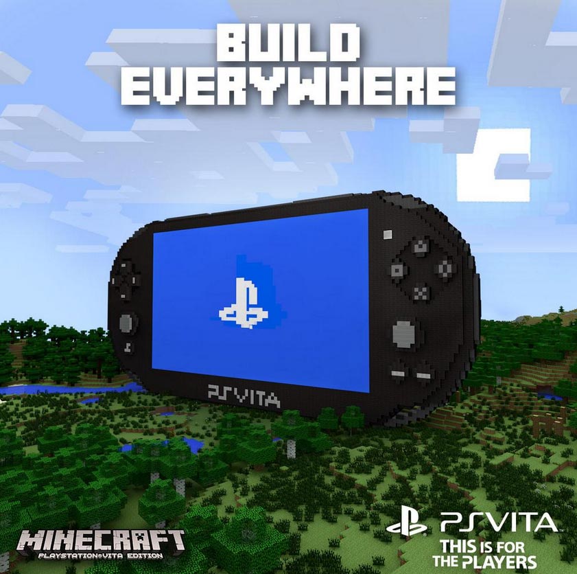 как одновременно играть в майнкрафт на psvita ps3