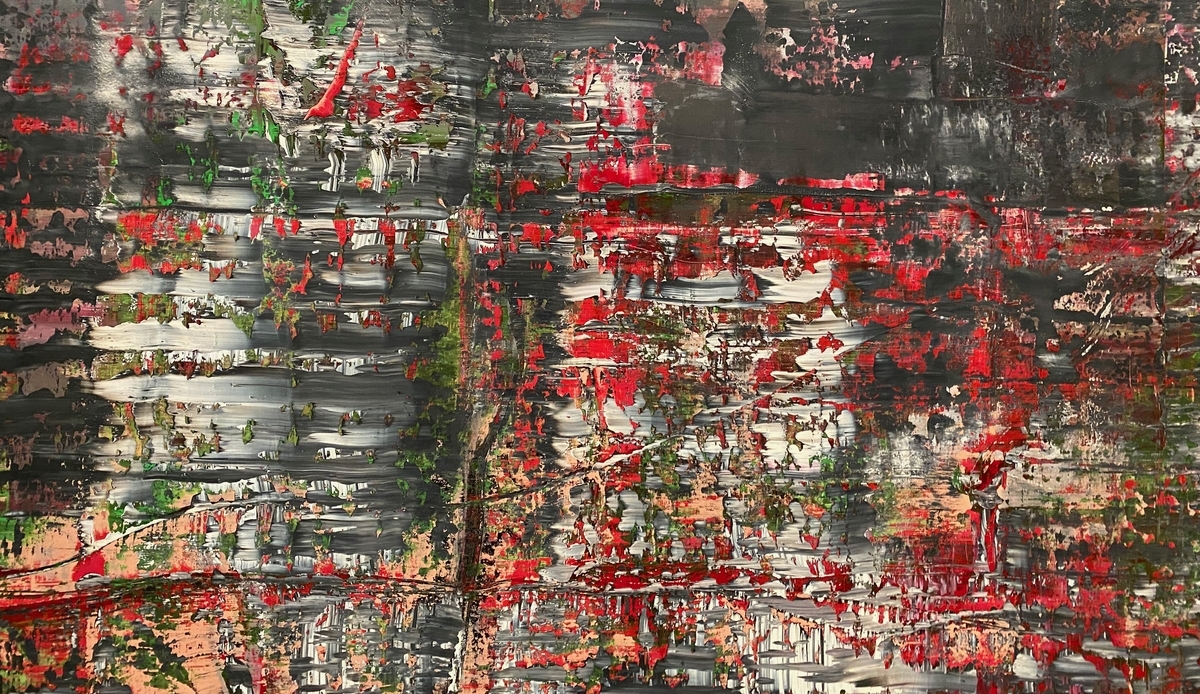 ゲルハルト・リヒター 大型抽象作品集 アートの森【目は語る】11月豊田