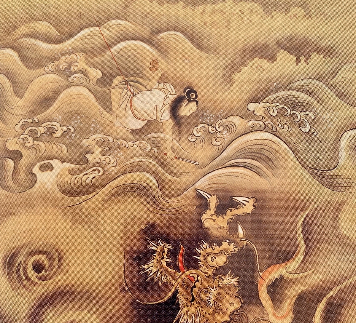 狩野益信 の「龍」｜泉屋博古館「歌と物語の絵」展 - 第二遊歩道ノート