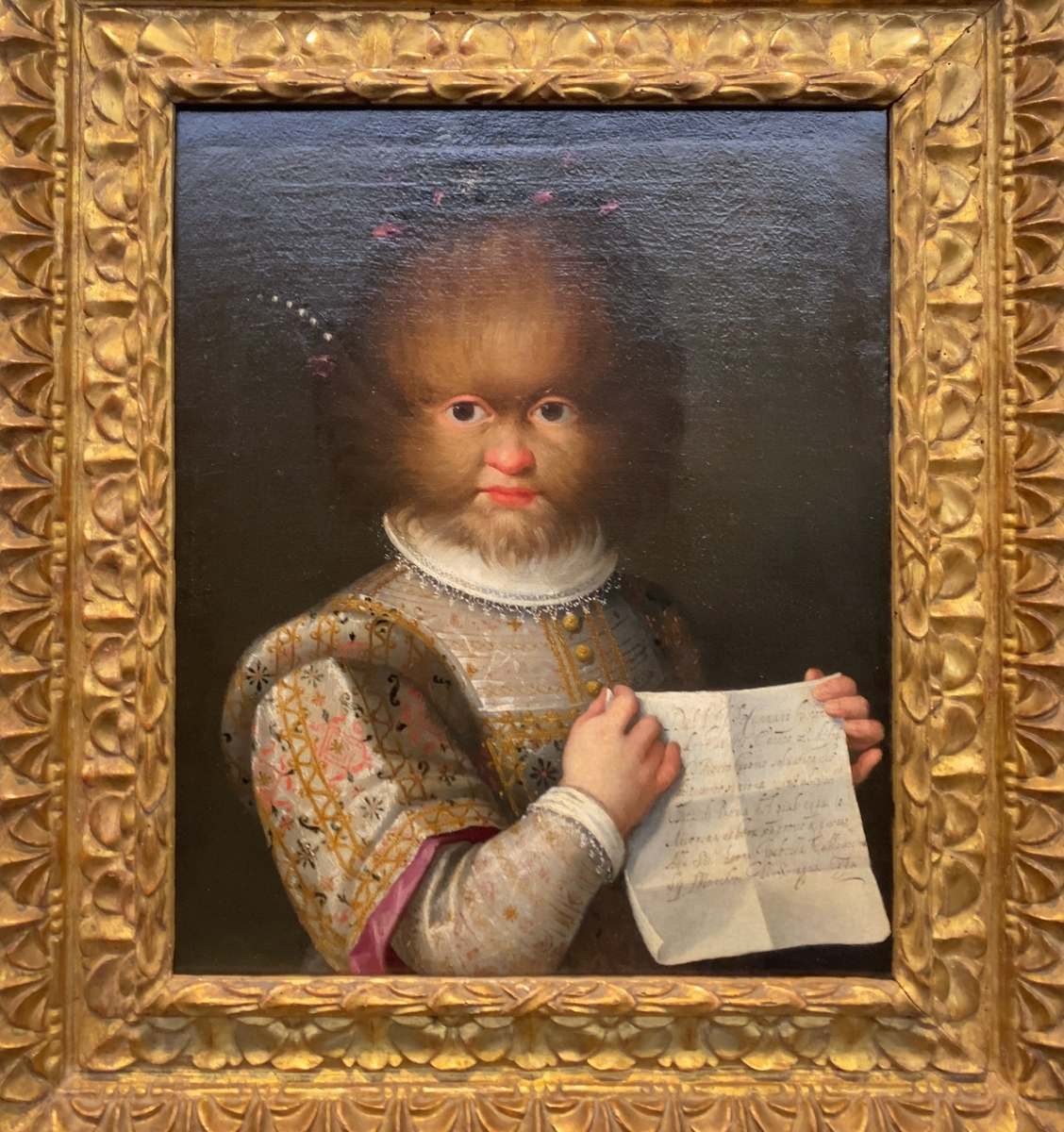 ラヴィニア・フォンターナが描く多毛少女の肖像 - 第二遊歩道ノート