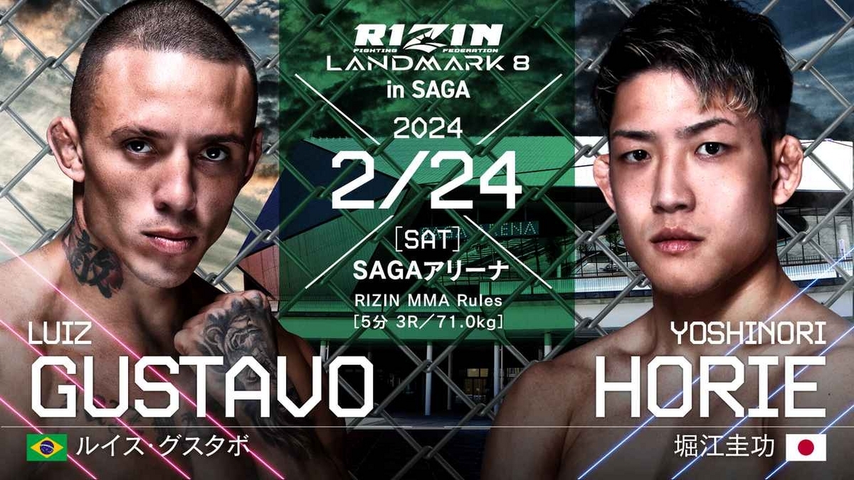 RIZIN アートボード 選手カード RIZIN男祭り 対戦カード - RIZIN FIGHTING FEDERATION