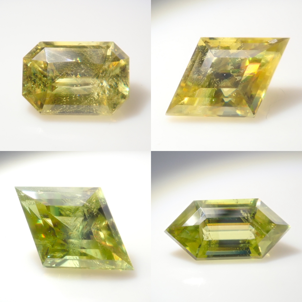 天然スフェーンルース1.946ct(鑑別書つき) 天然スフェーンルース1.946ct(鑑別書つき)
