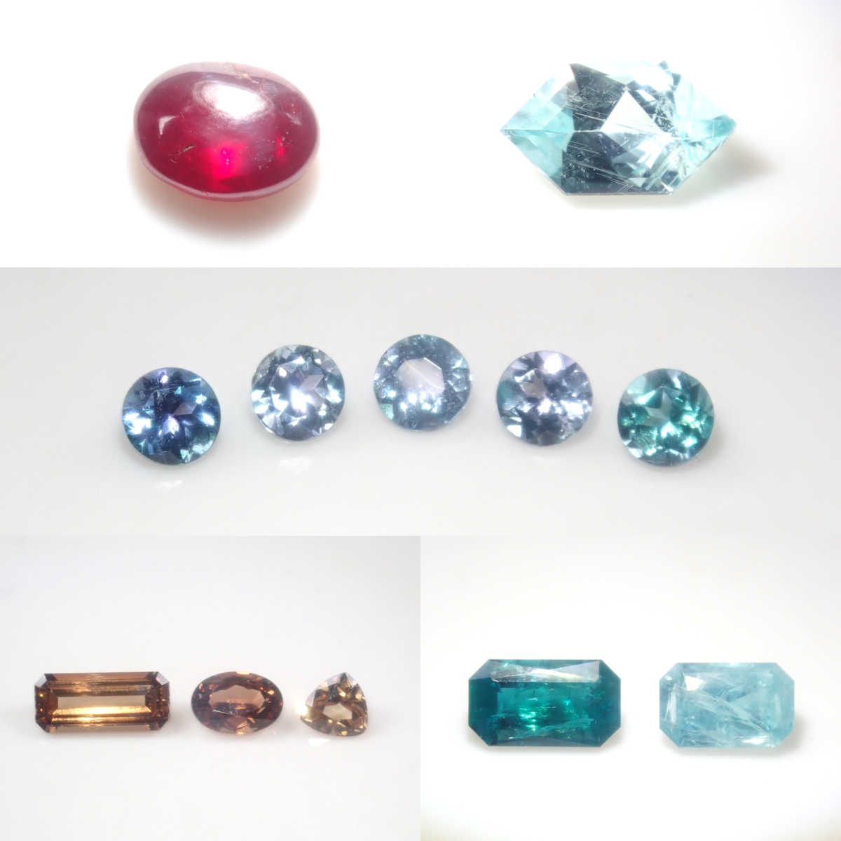 限定12石》レアストーンガチャ💎中国産シンシャ、モザンビーク産