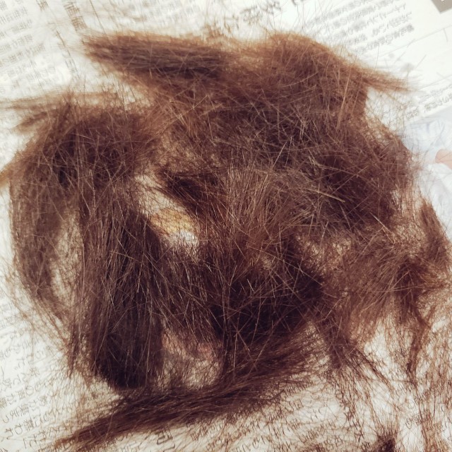 ミディアム ボブへ 素人がセルフカットしてみた結果 ぜんぶにわか