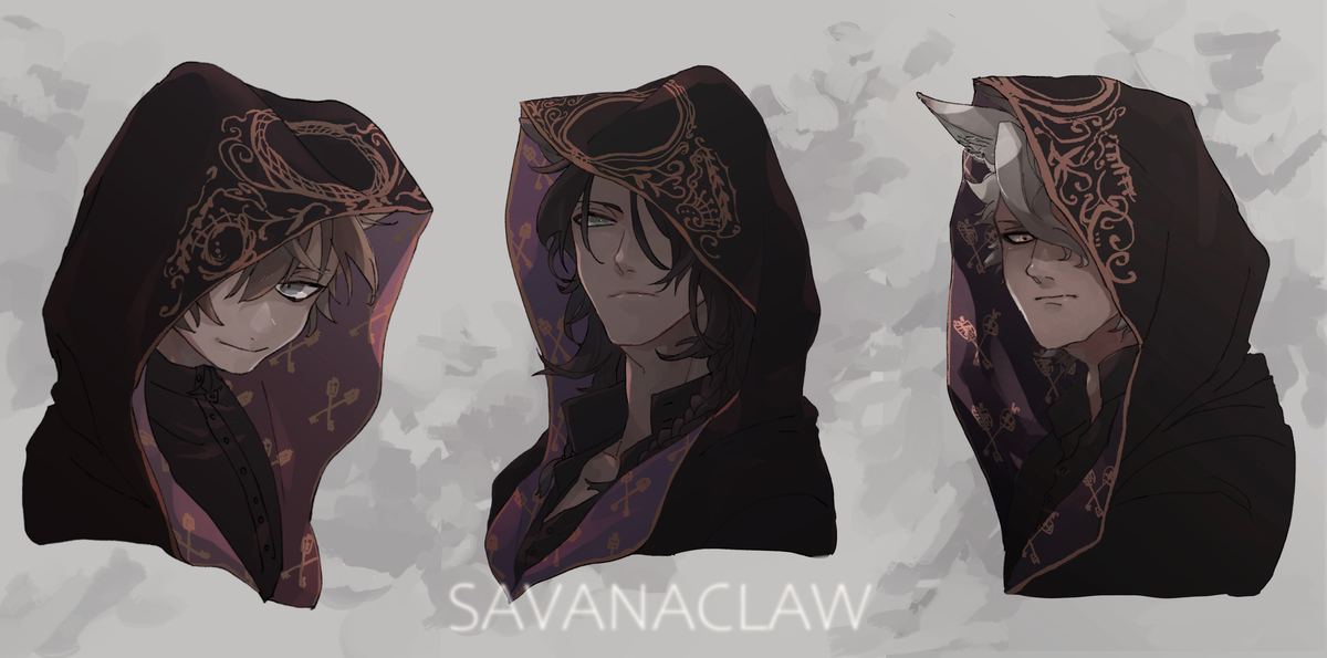 ツイステ サバナクロー式典服絵 ぜんぶにわか