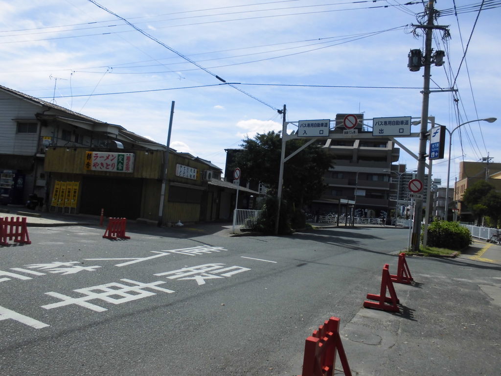 福岡市内線 専用軌道跡 カリバー旅行記