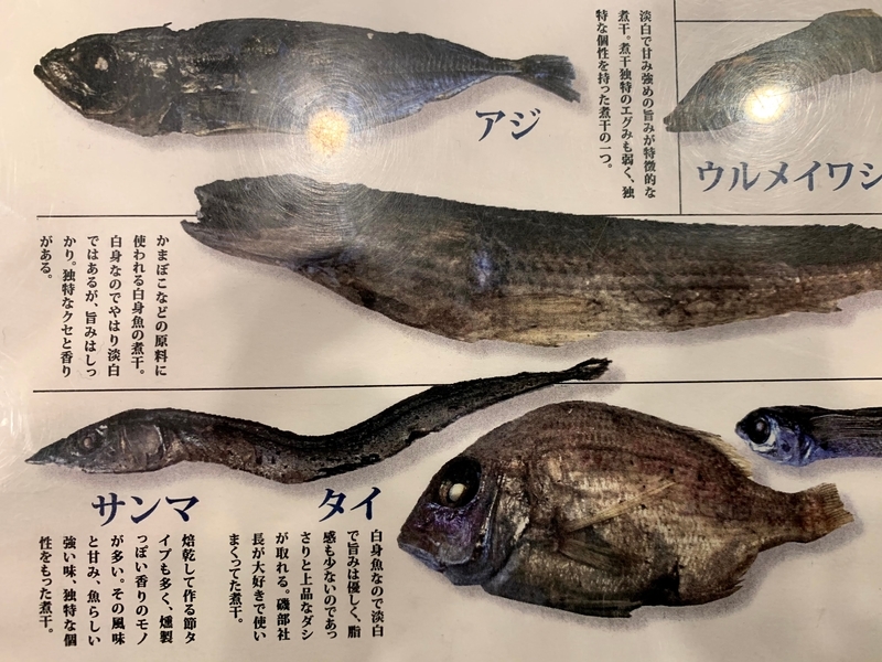 ラブメンの煮干しに使う魚の説明