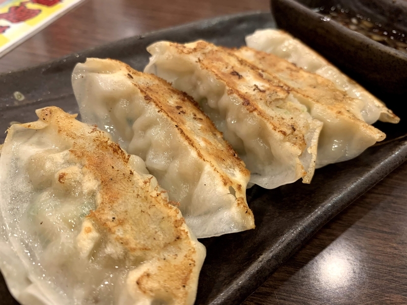ラブメンで注文した焼き餃子