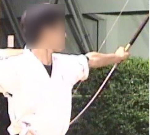手の内と時計 15 08 01 08 08弓道練習メモ サンカクユミ 三角弓 弓道練習メモ集
