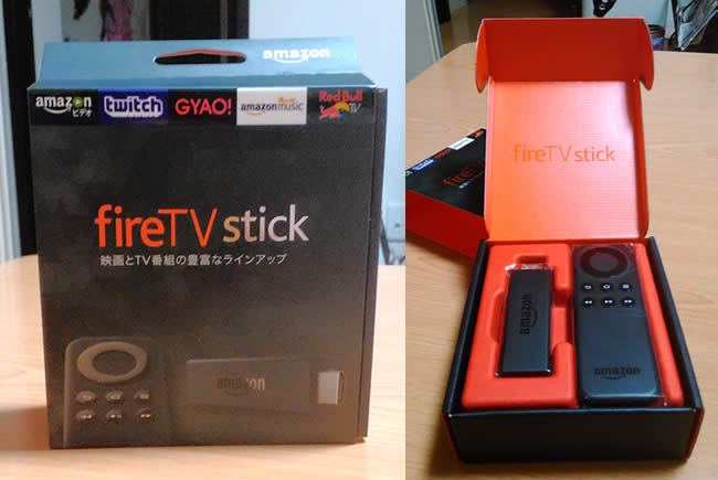 Fire TV Stickの開封の儀