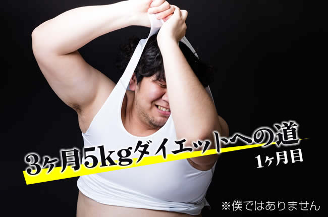 3ヶ月5kgダイエットへの道！途中経過