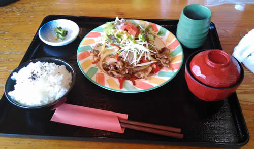 丹波牛の焼肉定食