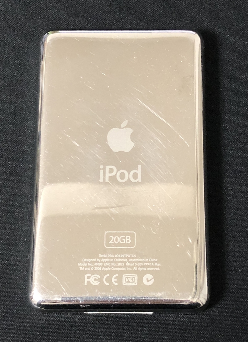 iPod photo （第4世代）と他人の思い出 - カサネタリウムの日記