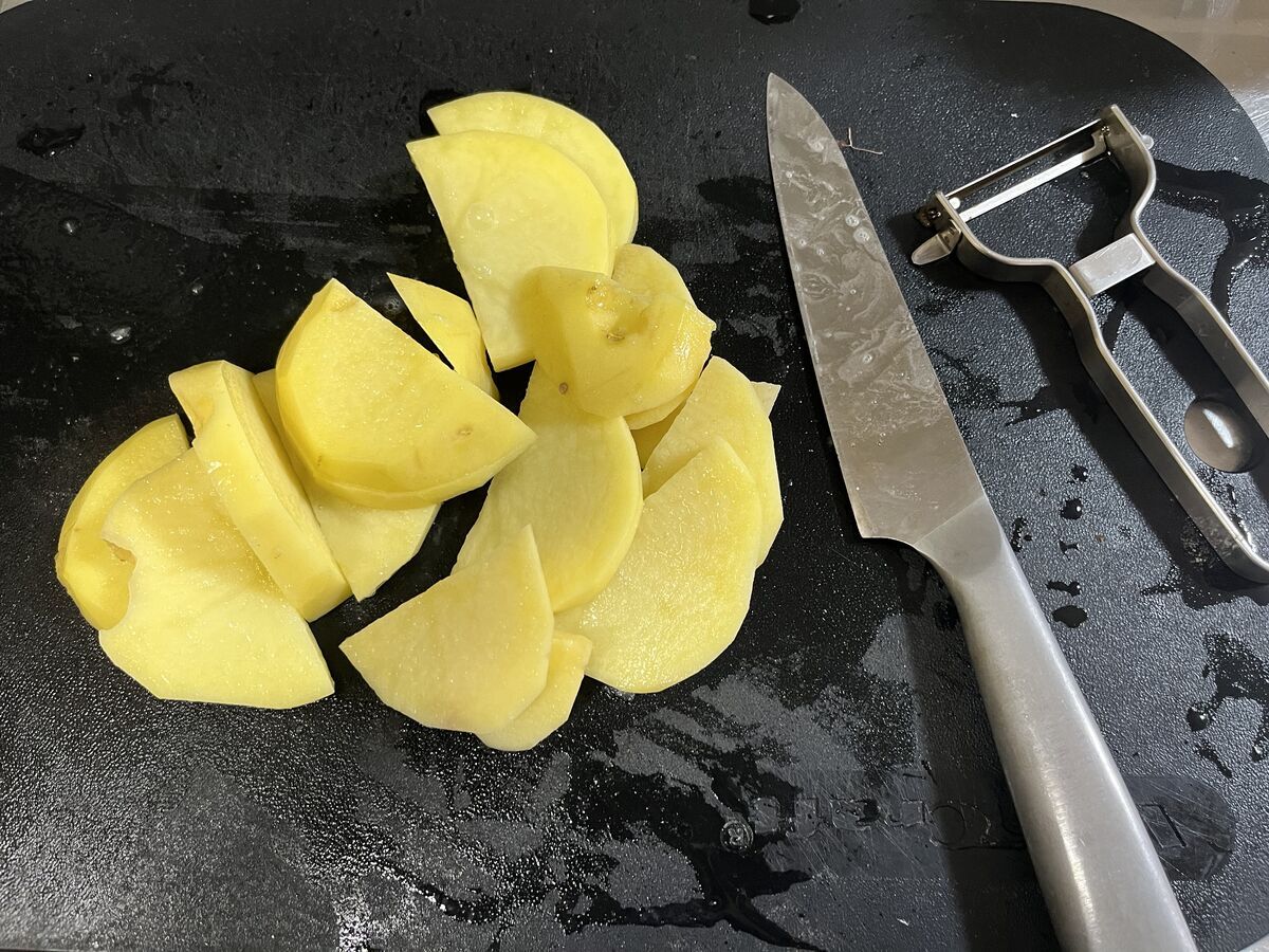 じゃがごぼれんこんと牛肉のオイスター炒め_2