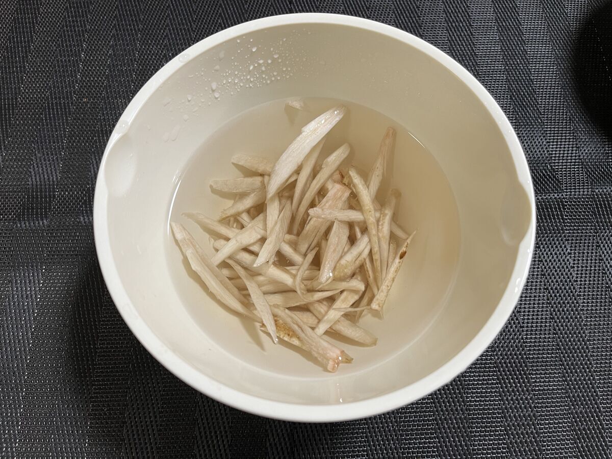 じゃがごぼれんこんと牛肉のオイスター炒め_3