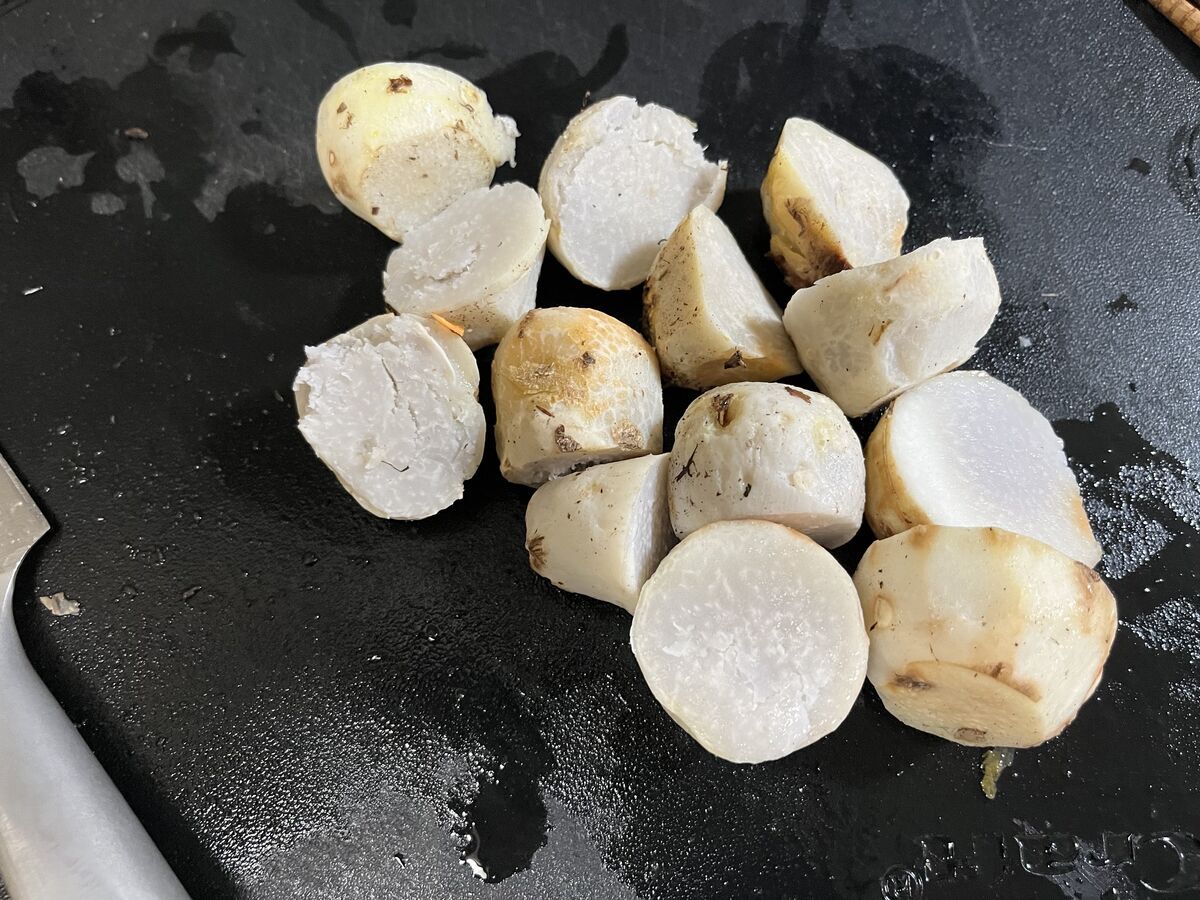 秋野菜と鶏肉の筑前煮風_7