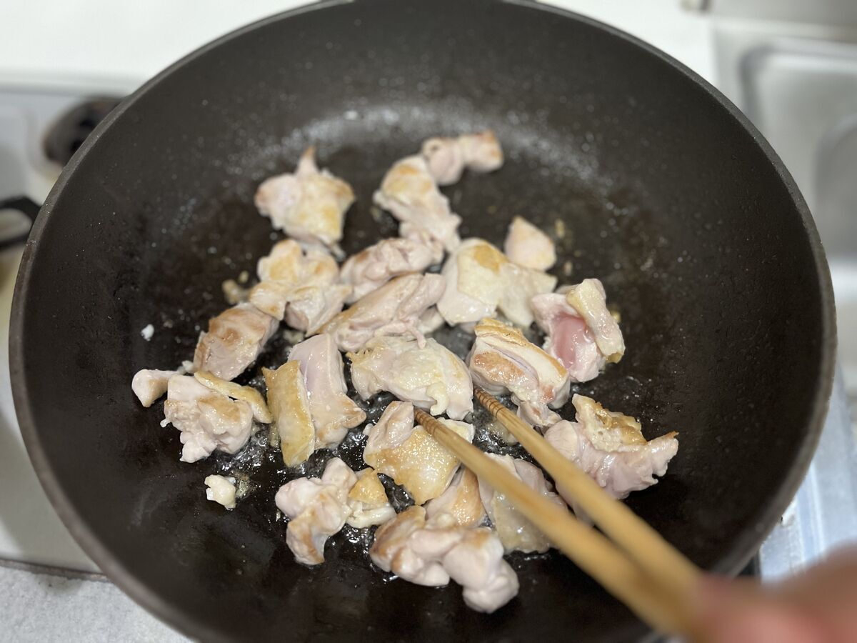 秋野菜と鶏肉の筑前煮風_8