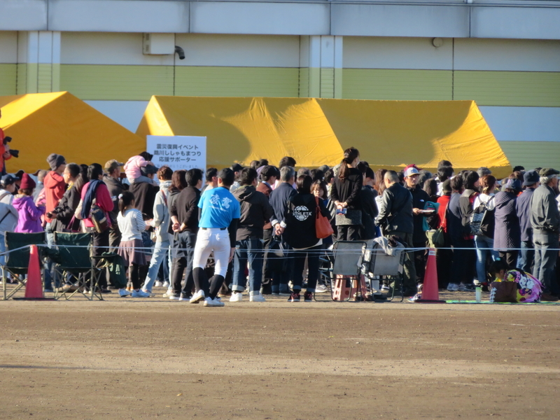 ししゃも祭り会場の様子