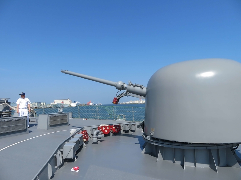 62口径76mm速射砲(76㎜ Rapid Fire)写真
