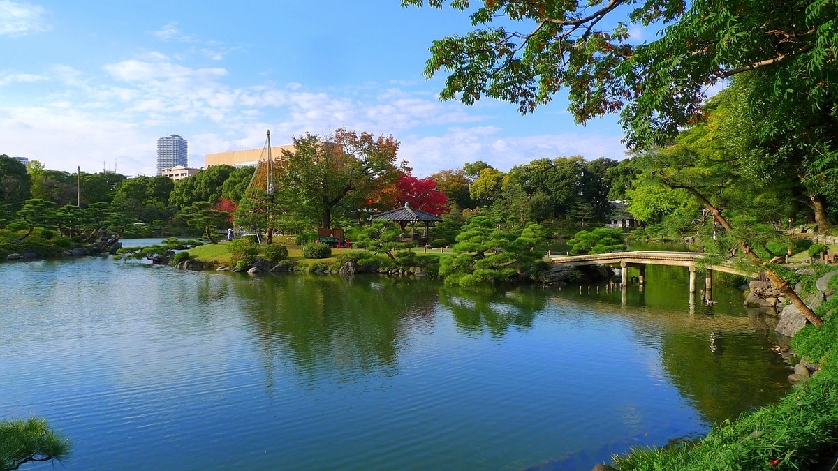 清澄庭園写真