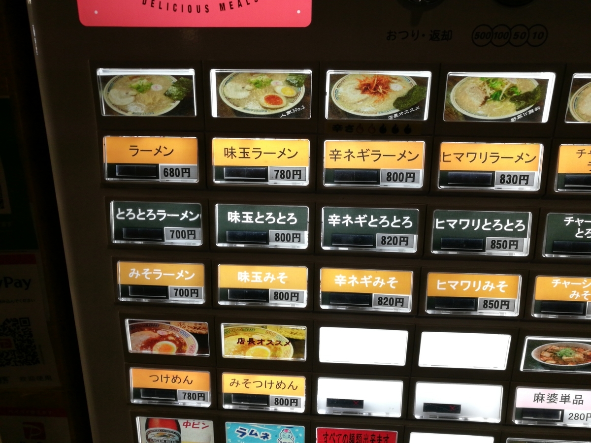 東十条 ラーメン ヒマワリ 半熟 固ゆでのハーフ ハーフ味玉ラーメン 住宅ローン所帯持ち会社員がセミリタイア目指してみた