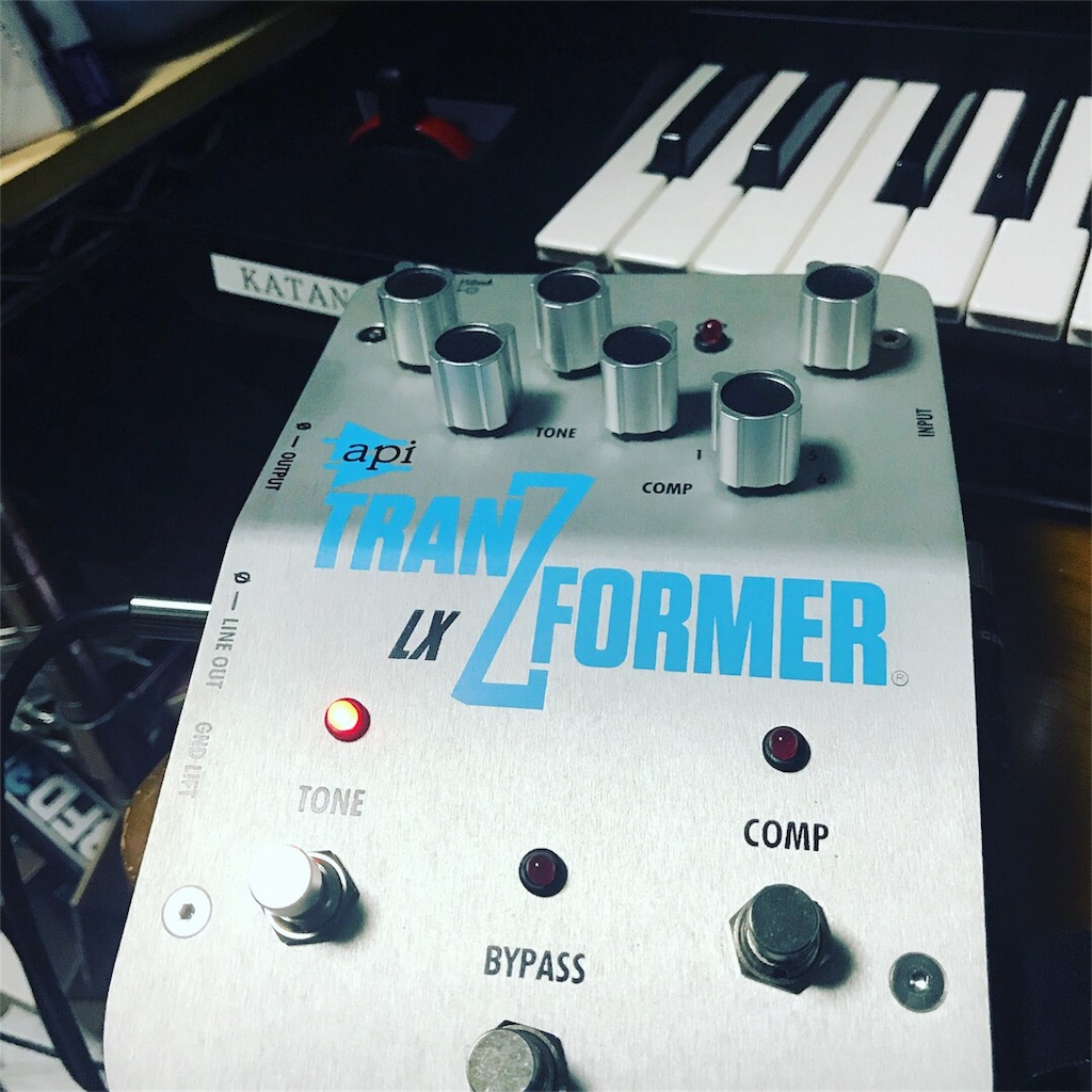 API TranZformer LX ベースプリアンプ、EQ、コンプ API TranZformer LX