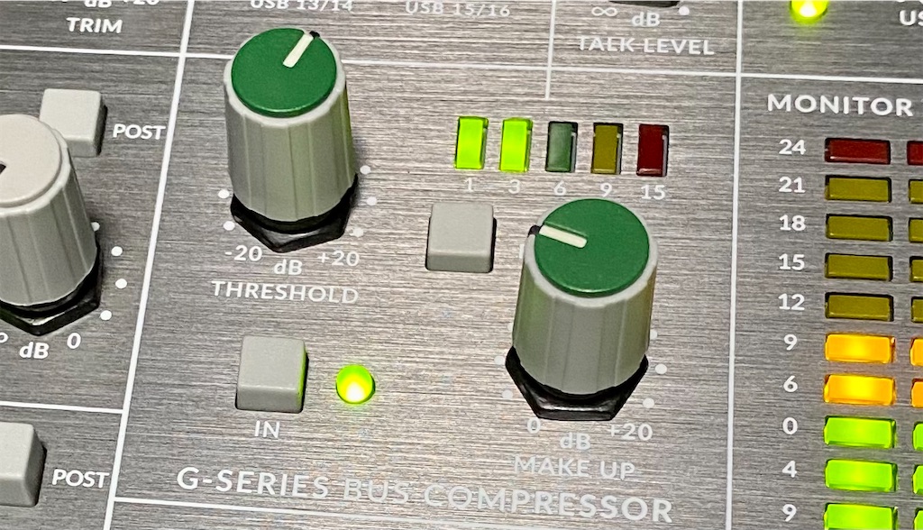 SSL G BUS COMPRESSER (SSL BIG SIX搭載）レビュー - ちょっとマニアなブログ