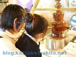 チョコフォンデュ