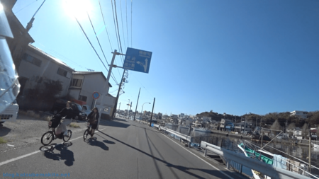 三浦港から城ヶ島へ