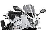 Puig 7630H RACING SCREEN 【SMOKE】 Kawasaki Ninja250SL (15-) プーチ スクリーン カウル オートバイ バイク パーツ
