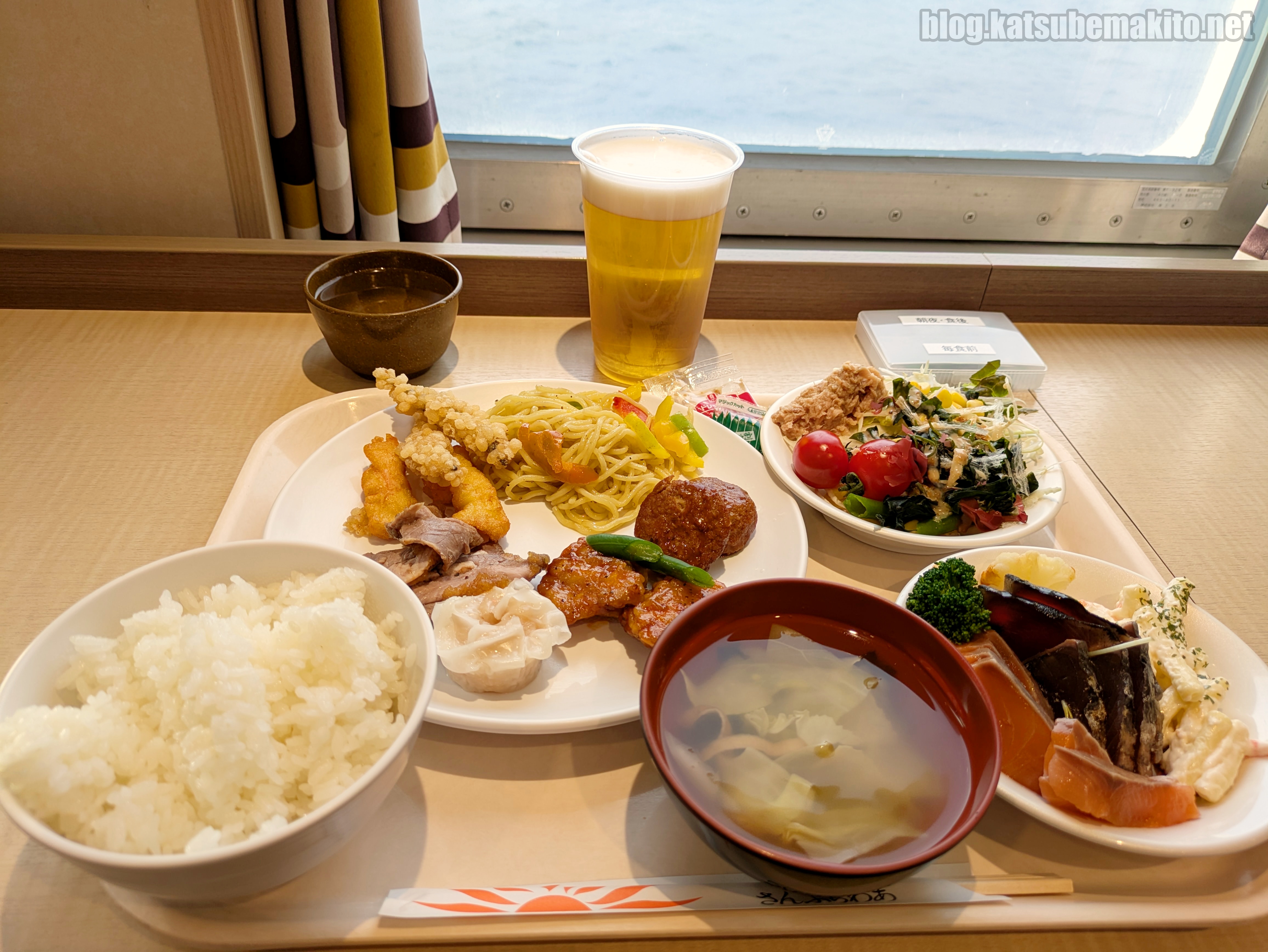 さんふらわあ夕食ビュッフェ4