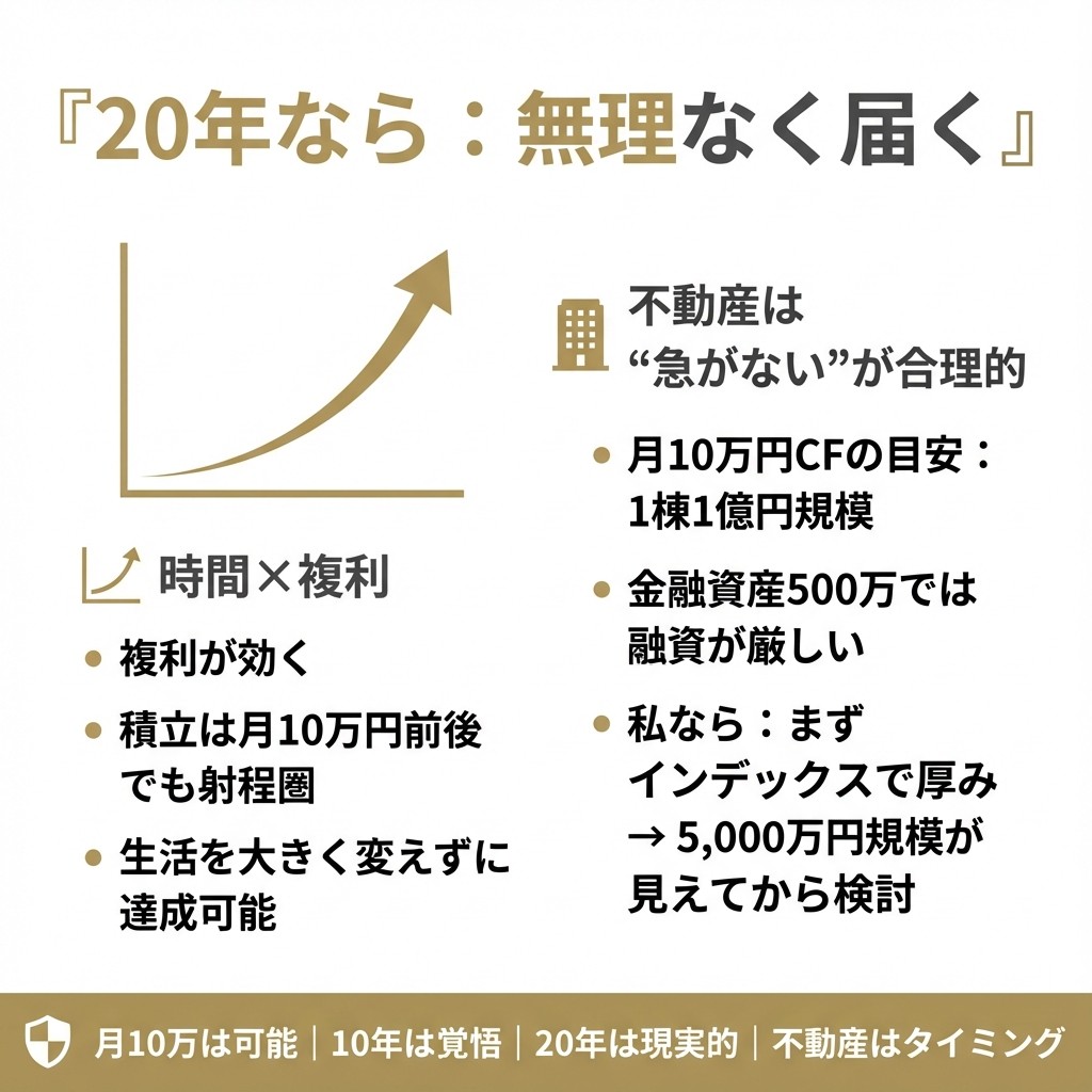 月10万円の資産収入は、作れる？世帯年収1000万円・共働き夫婦の選択肢 - 共働きサラリーマン資産家夫婦の売らないお金の学校