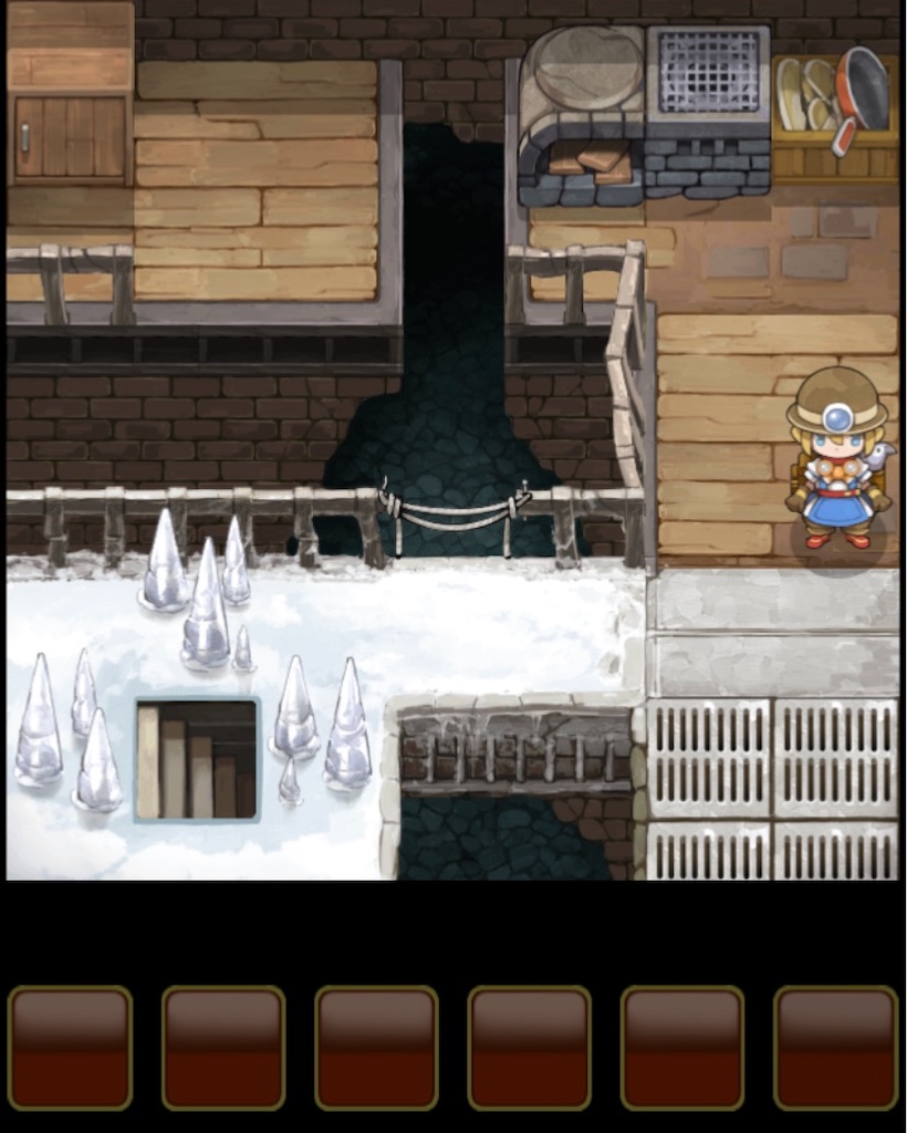 寂れた城に住む好奇心旺盛な姫をゴールまで導くスライド型脱出ゲーム スライドプリンセス スマホゲームも立派なゲームだ