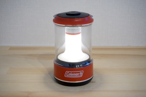 Colemanバッテリーガードledランタン 0ルーメンレビュー 水しぶきに耐える防水性能 野外ldk