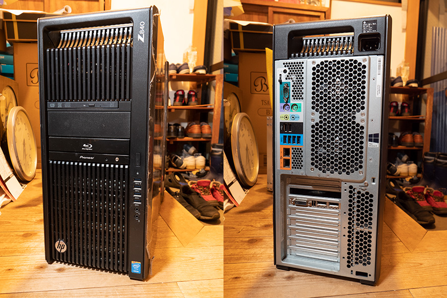 パソコンの内部掃除をしました。HP Z840ワークステーション パソコンの内部掃除をしました。HP Z840ワークステーション