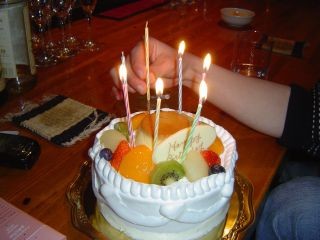 LEON潤君誕生日祭のケーキ