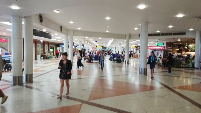 チェンマイ国際空港のロビー