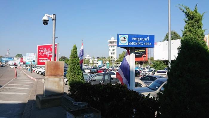 チェンマイ国際空港 喫煙所