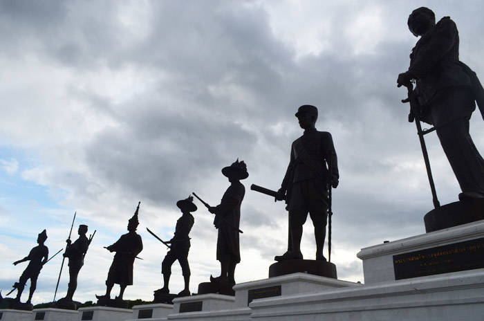 ホアヒン 7 Kings of Siam Statues