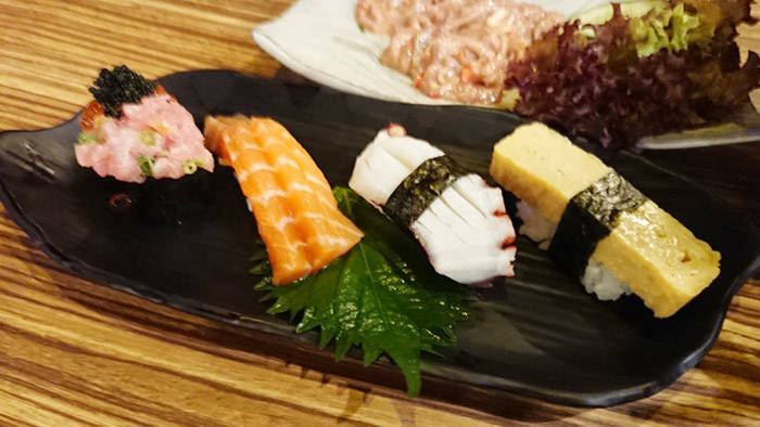 カオヤイの和食レストラン　寿司辰