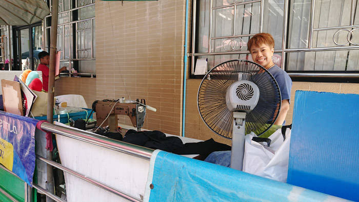 バンコク　シーロムで服のお直し