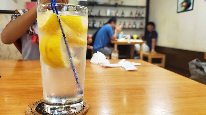 トンロー　和久のレモンサワー