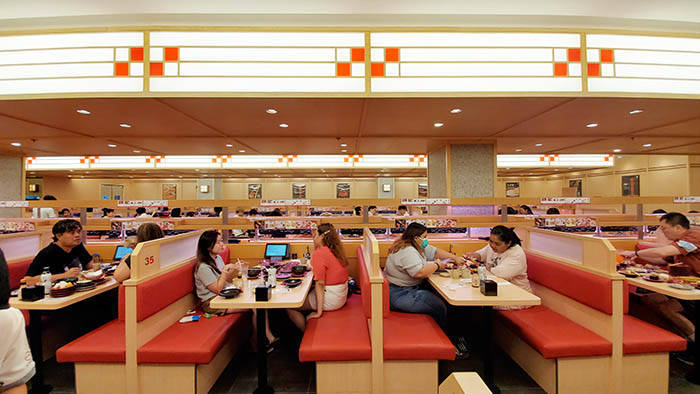 バンコクのスシロー