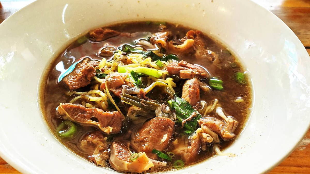 バンコク カレー味のクイッティアオ