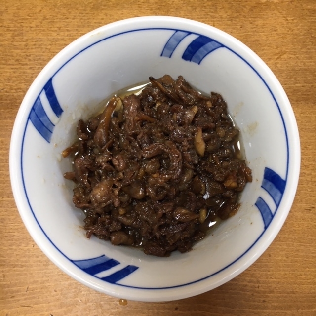 牛肉のしぐれ煮