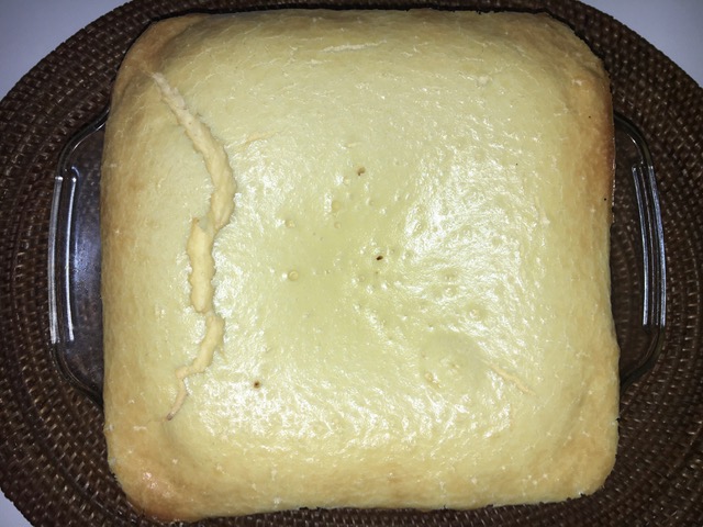 チーズケーキ焼きたて