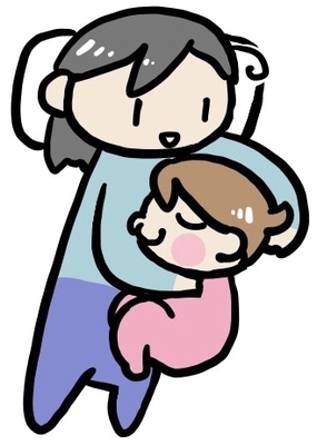泣かせないネントレ 、ぐずった時の姿勢