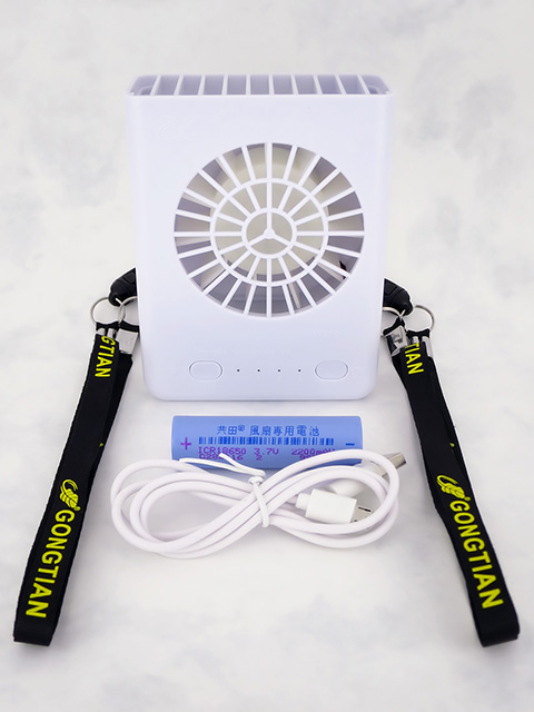 首掛け送風機 Gongtian mini ポータブルファン W910